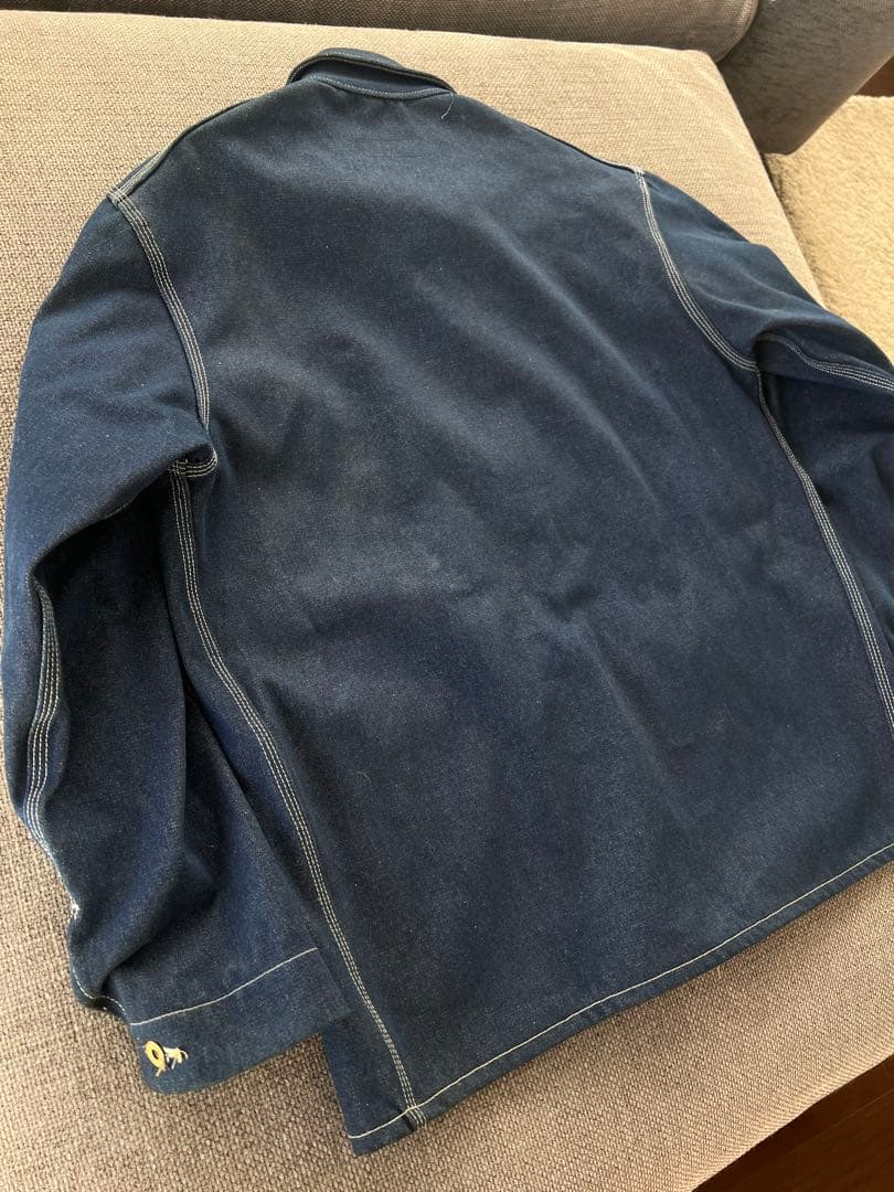 90s UNIVERSAL OVERALL USA製 デニムカバーオール 42