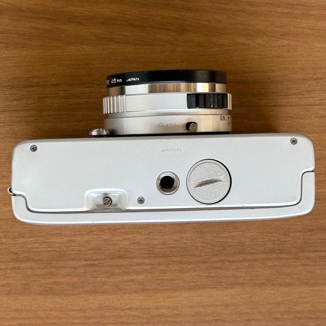 整備済 KONICA C35 (フィルム2本・ソフトケース・説明書コピー付)