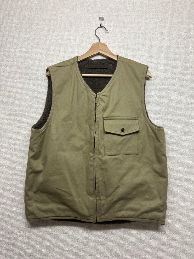 ナイジェルケーボン　デッキベスト　50 L us navy 40s