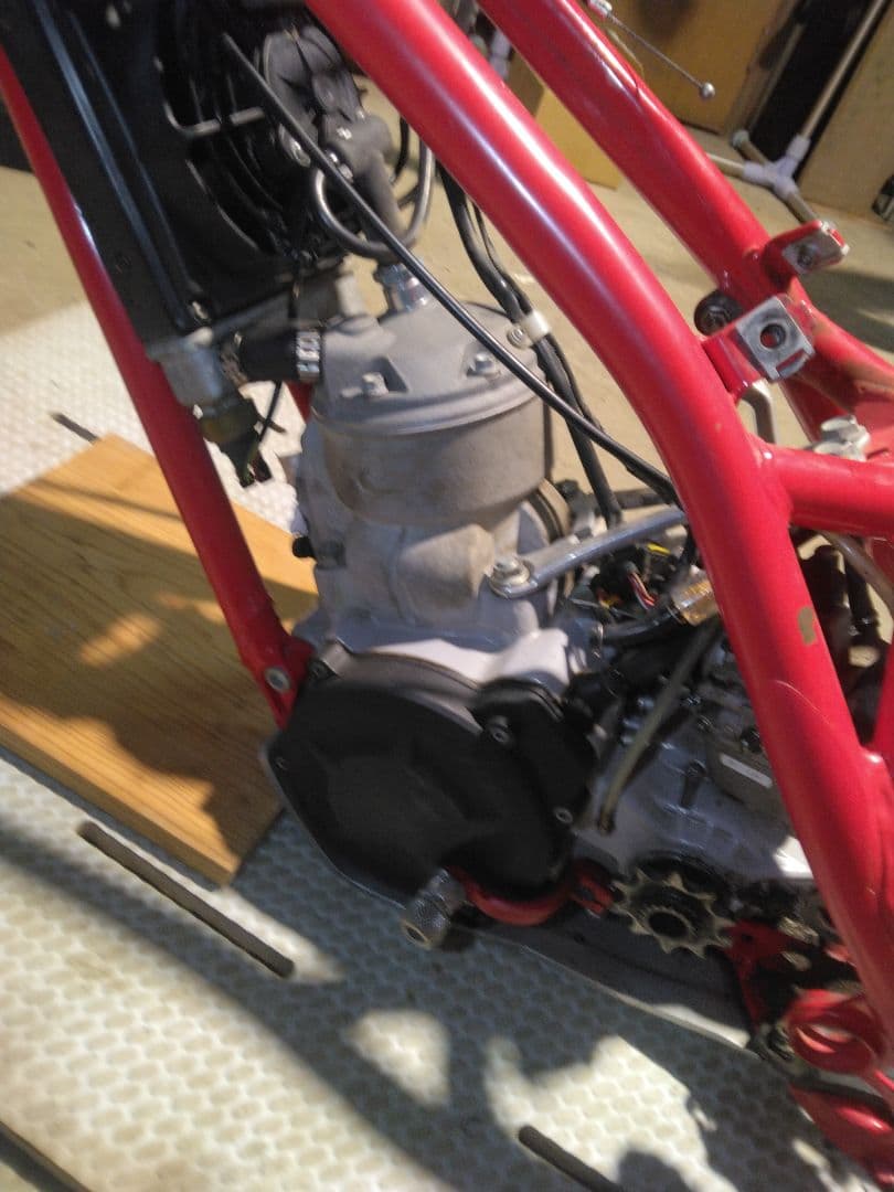 GASGAS250 エンジン　フレームなどまとめてセット　ガスガス　トライアル①