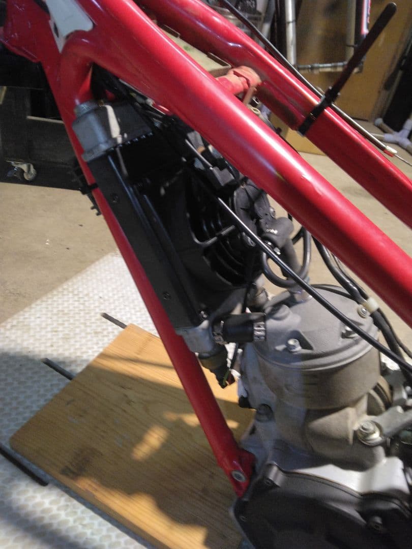 GASGAS250 エンジン　フレームなどまとめてセット　ガスガス　トライアル①