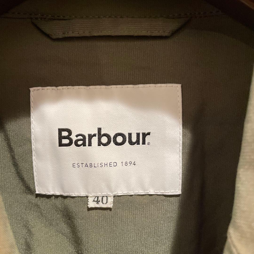 美品！ Barbour ミリタリージャケット カバーオール