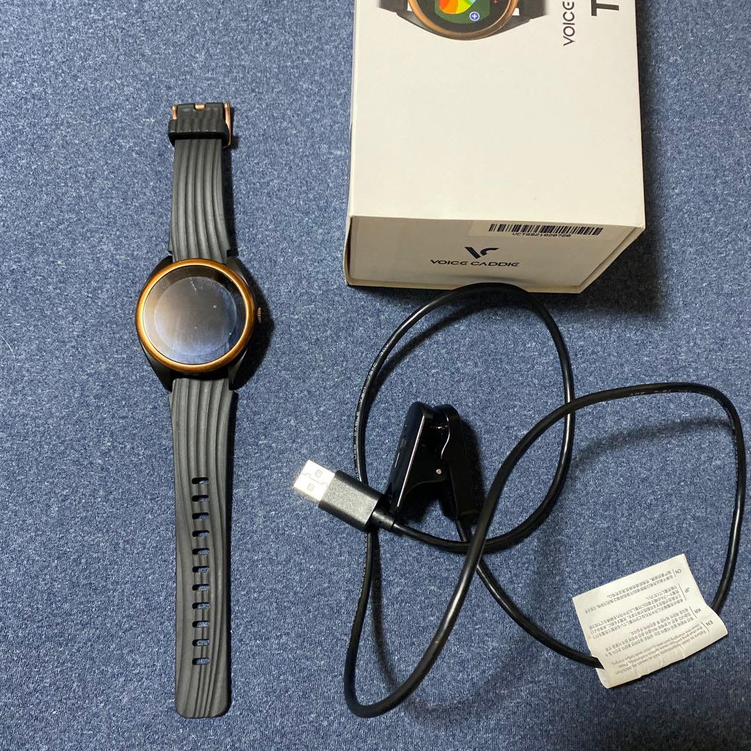 ゴルフ距離計　腕時計型　VOICE CADDIE T8 GPSナビウォッチ