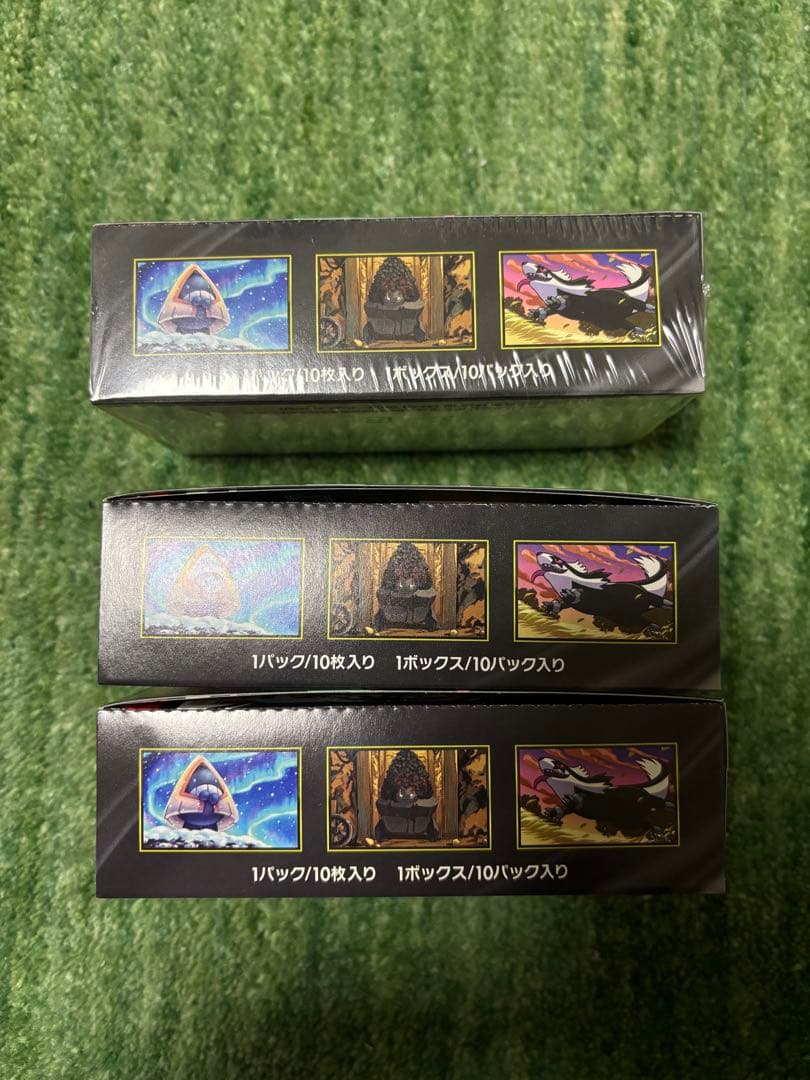 MEGAドリームex 3box シュリあり1box なし ペリペリ付き 2box