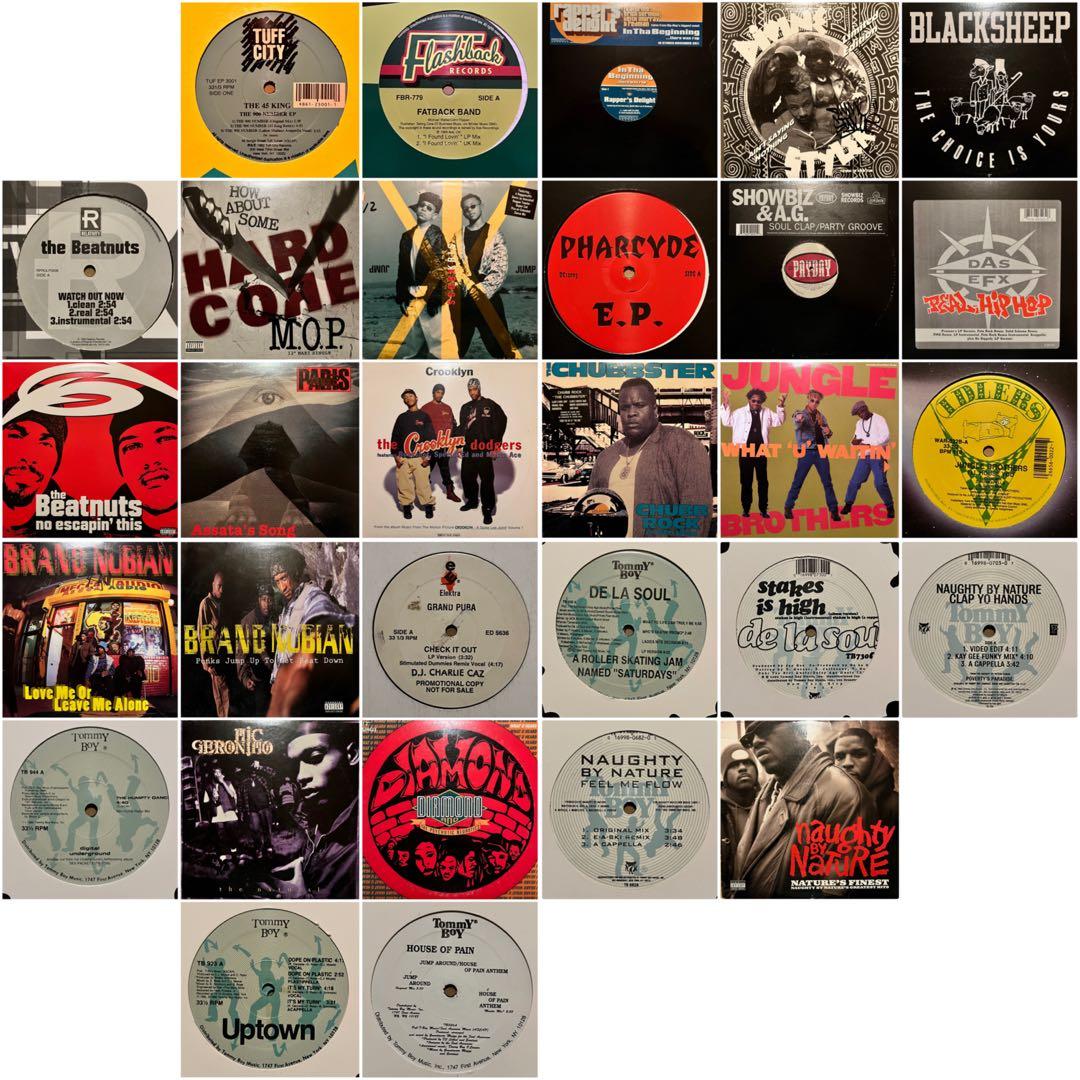 HIPHOP 80's 90's クラシック レコードまとめ売り　ヒップホップ