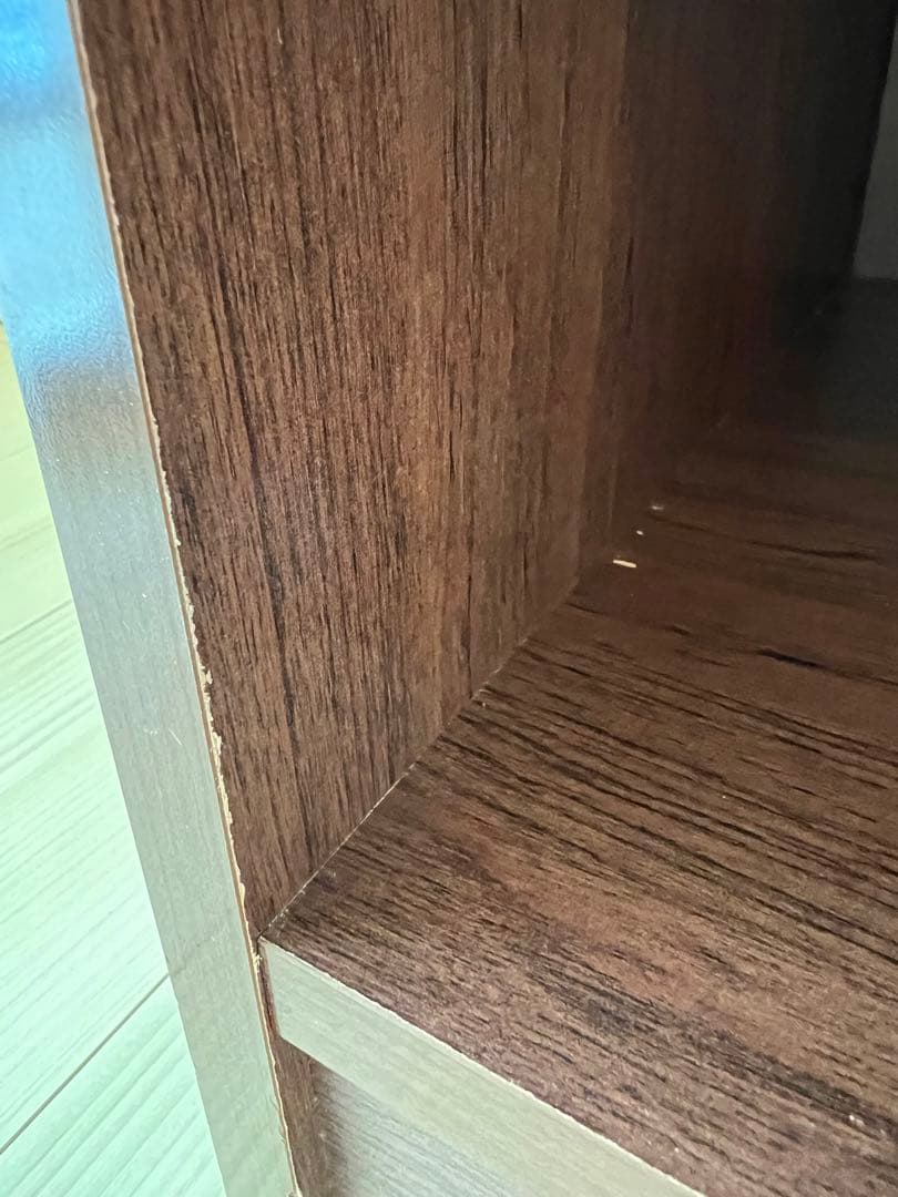 本棚 システムストッカー ディスプレイ フラップキャビネット ダークブラウン