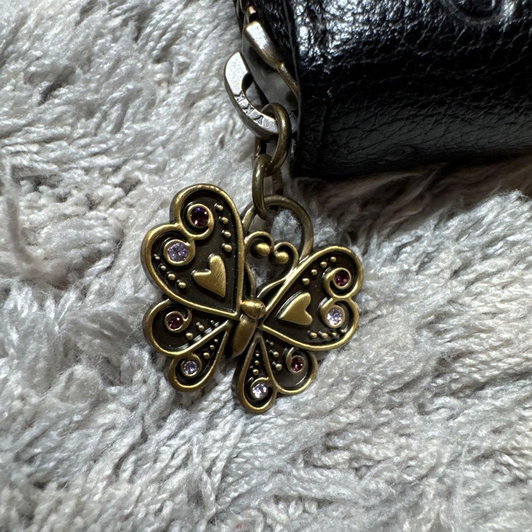 【未使用】ANNA SUI アナスイ 長財布 ラウンドファスナー ブラック