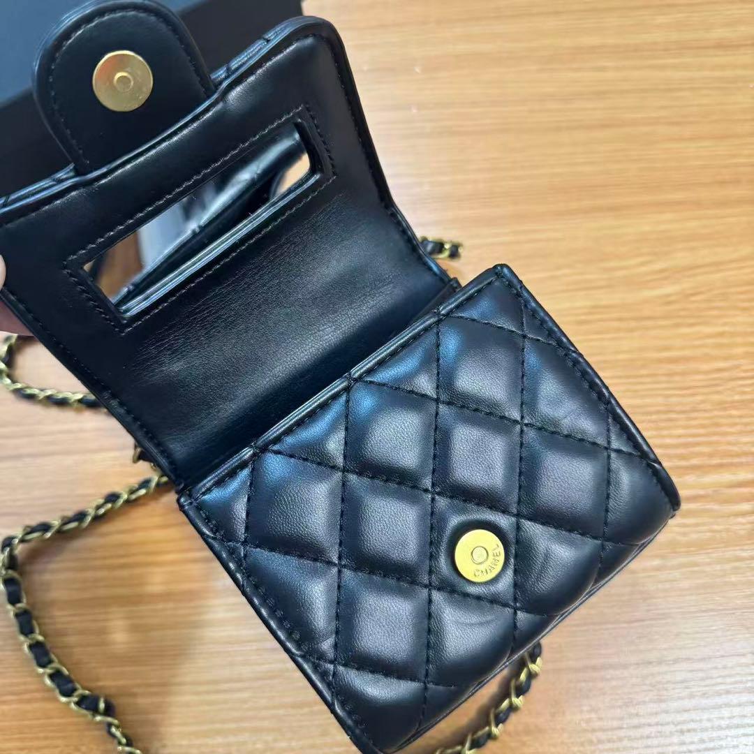 VIP限定 ノベルティ ブラック キルティング ショルダーバッグ