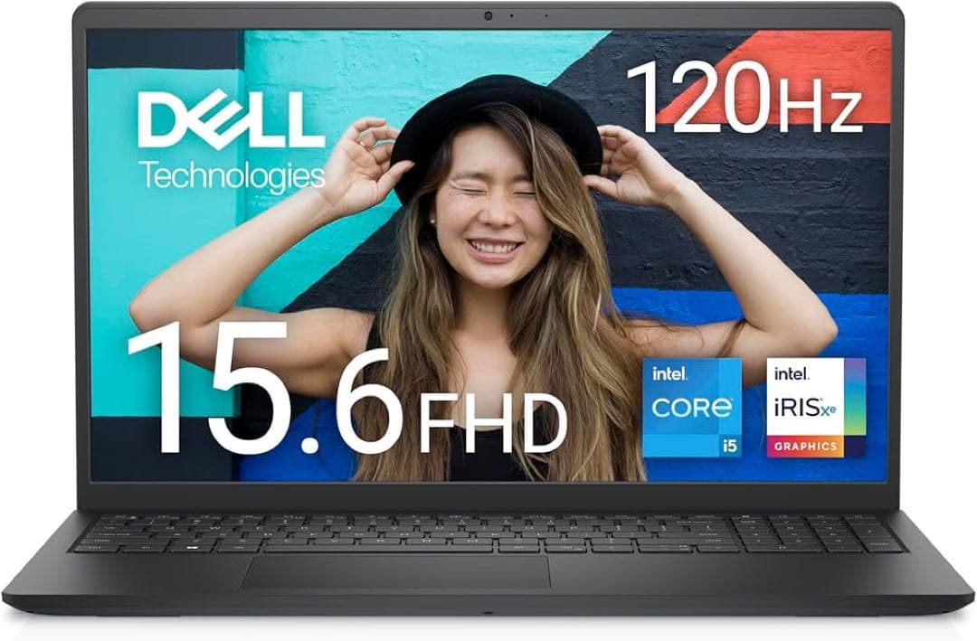 Dell Inspiron 15 3520 15.6インチ FHD 120Hz