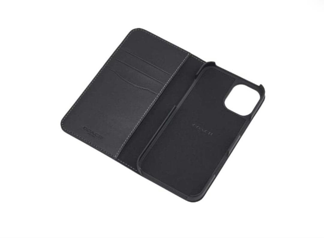 iPhone16Plus コーチ（R）ブックタイプケース
