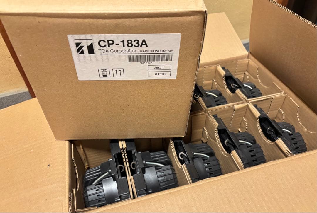 toa CM-1860A CP-183A 天井埋込スピーカー　パネル