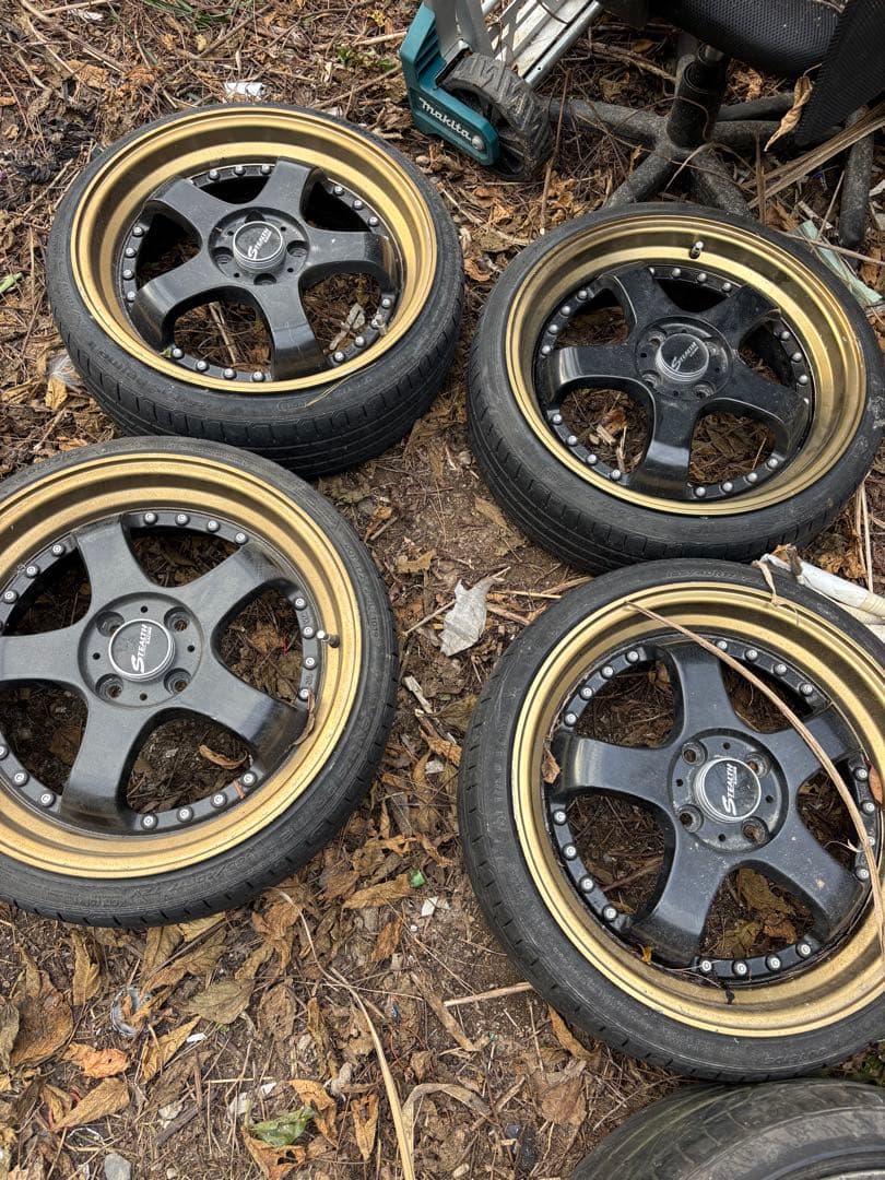 最終値下げアルミホイール 17インチセット