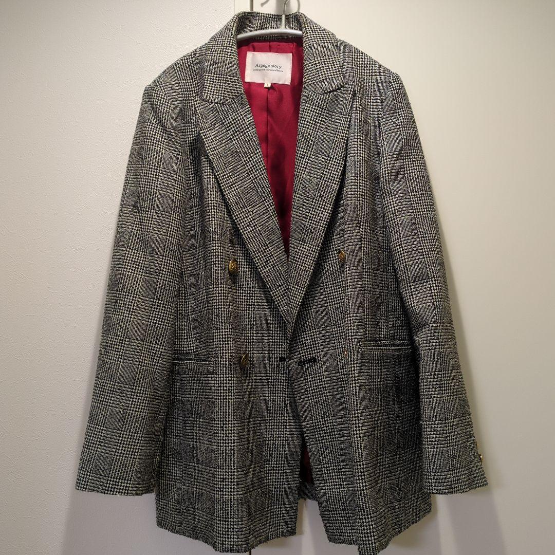 Arpege story W釦テーラードジャケット