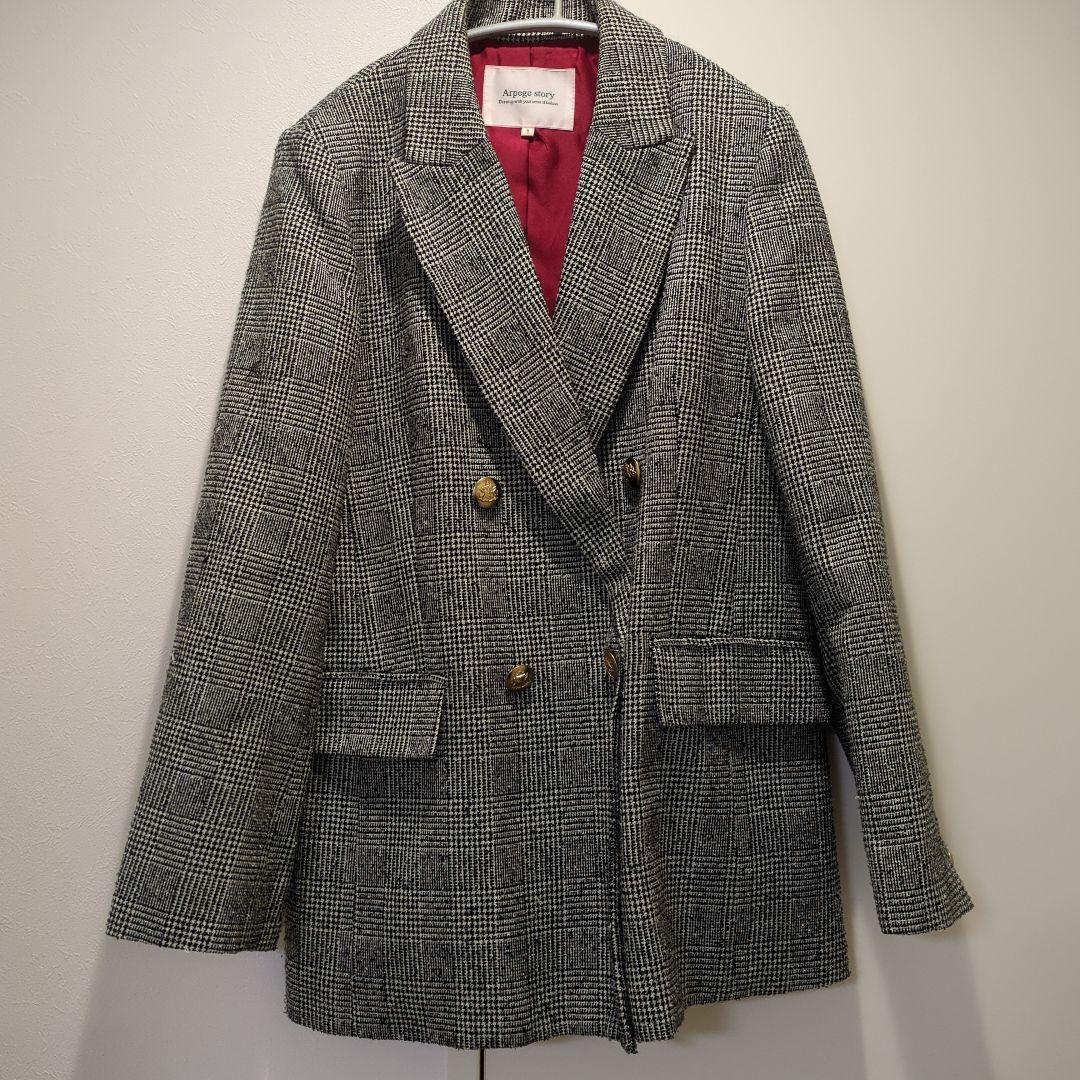 Arpege story W釦テーラードジャケット