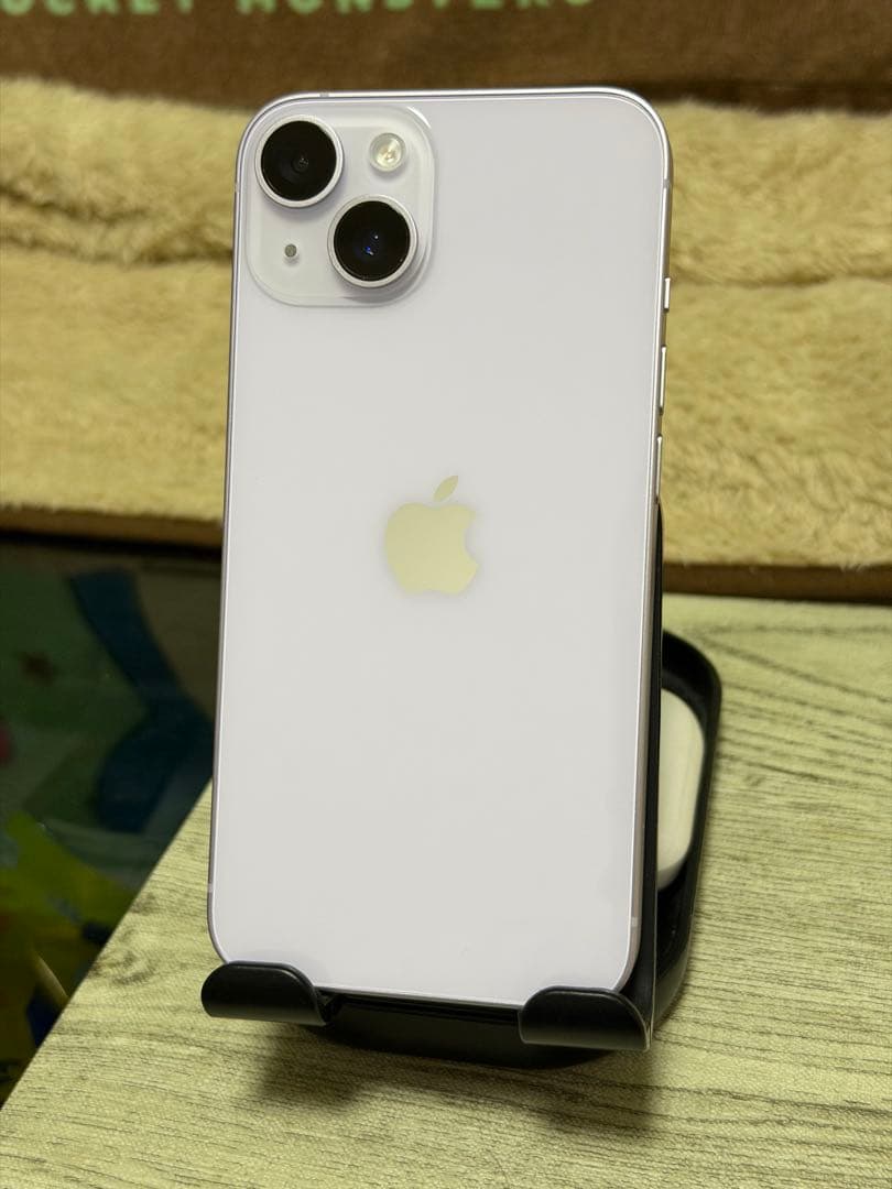 【極上美品】Apple iPhone 14 パープル 256GB SIMフリー