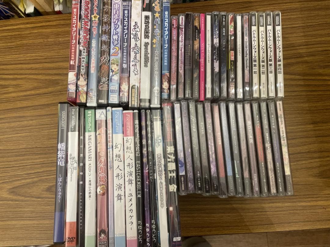 ち*る様 主に東方Project 同人PCゲーム まとめて50枚セット