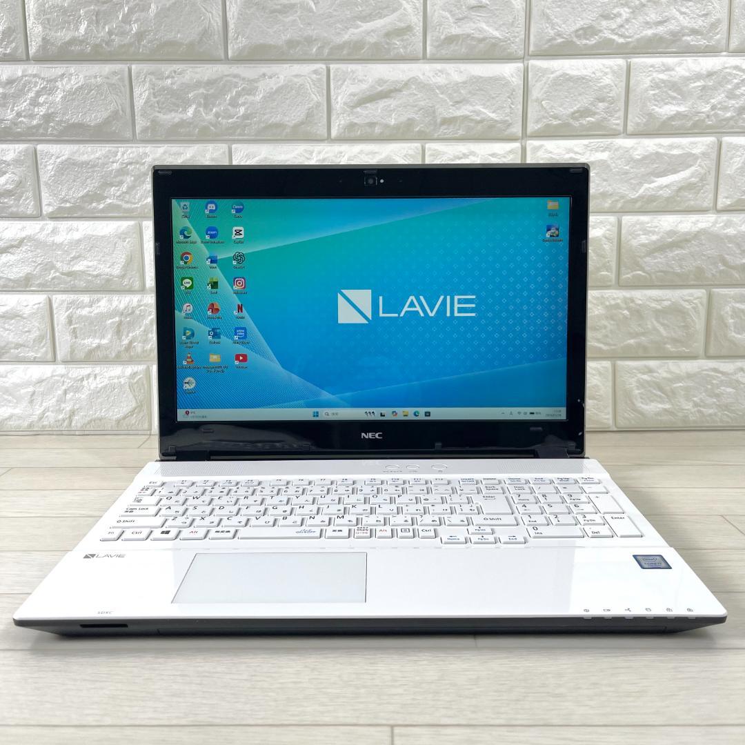 NEC i7 新品SSD512 メモリ16 Windows11 ノートパソコン.