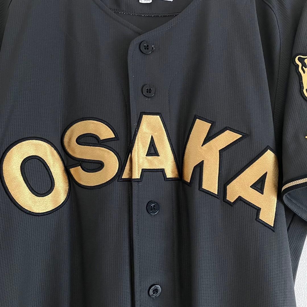 完売品 阪神タイガース ブラックダイナマイト ユニフォーム 藤川 22 L
