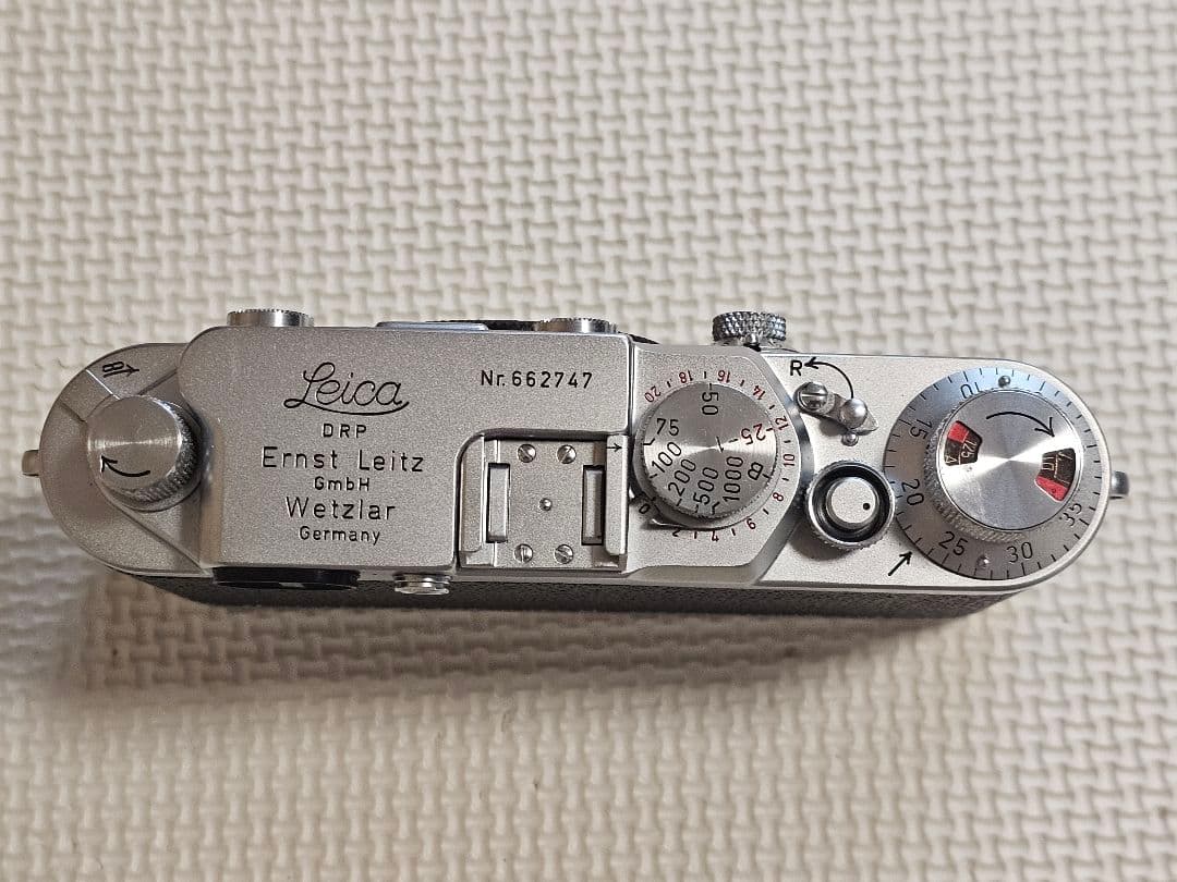 【極美品】バルナックライカ　Leica Ⅲf　コレクター保管品　ボディキャップ付