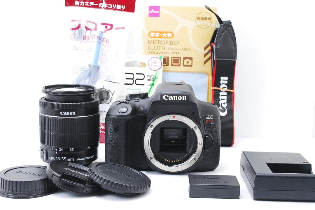 極美品✨Canon EOS Kiss X8i 高性能STMレンズ　Wi-Fi機能