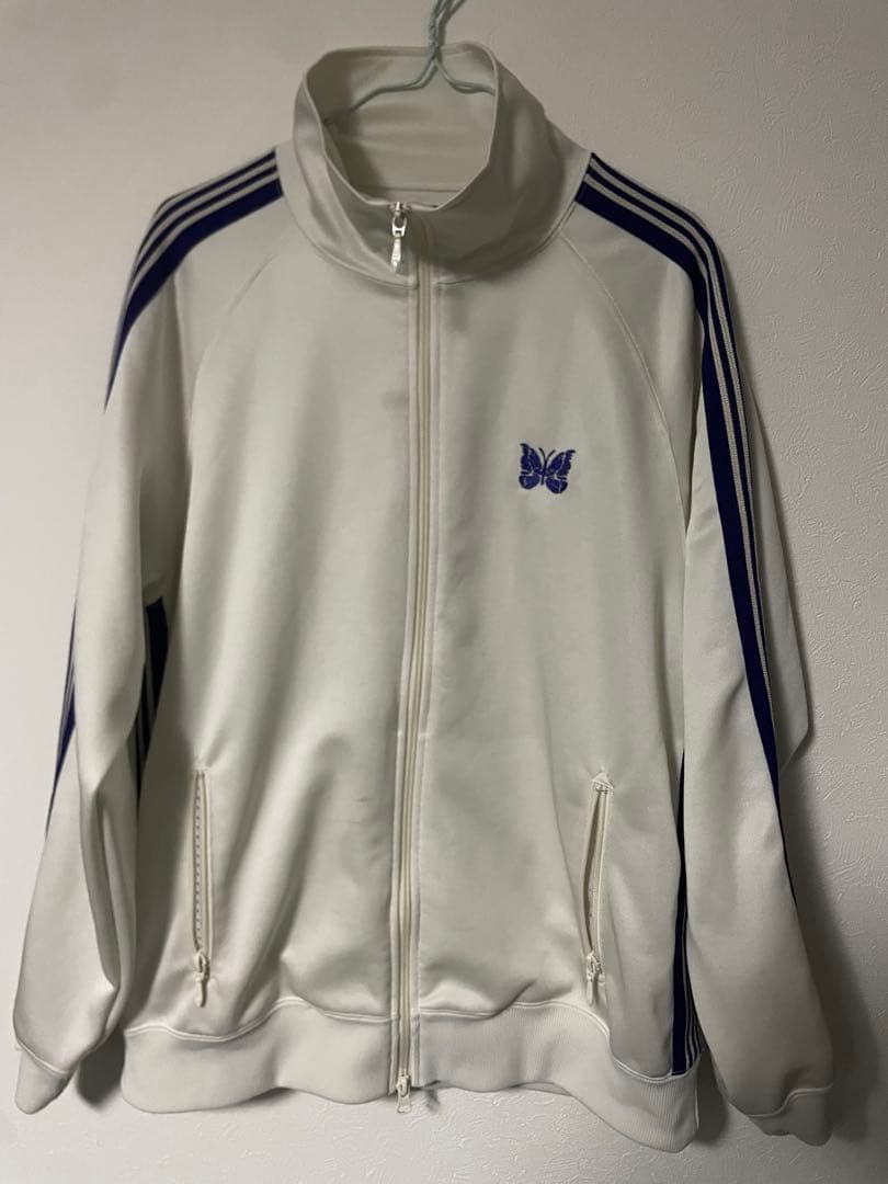 Needles ホワイト ジップアップジャケット L