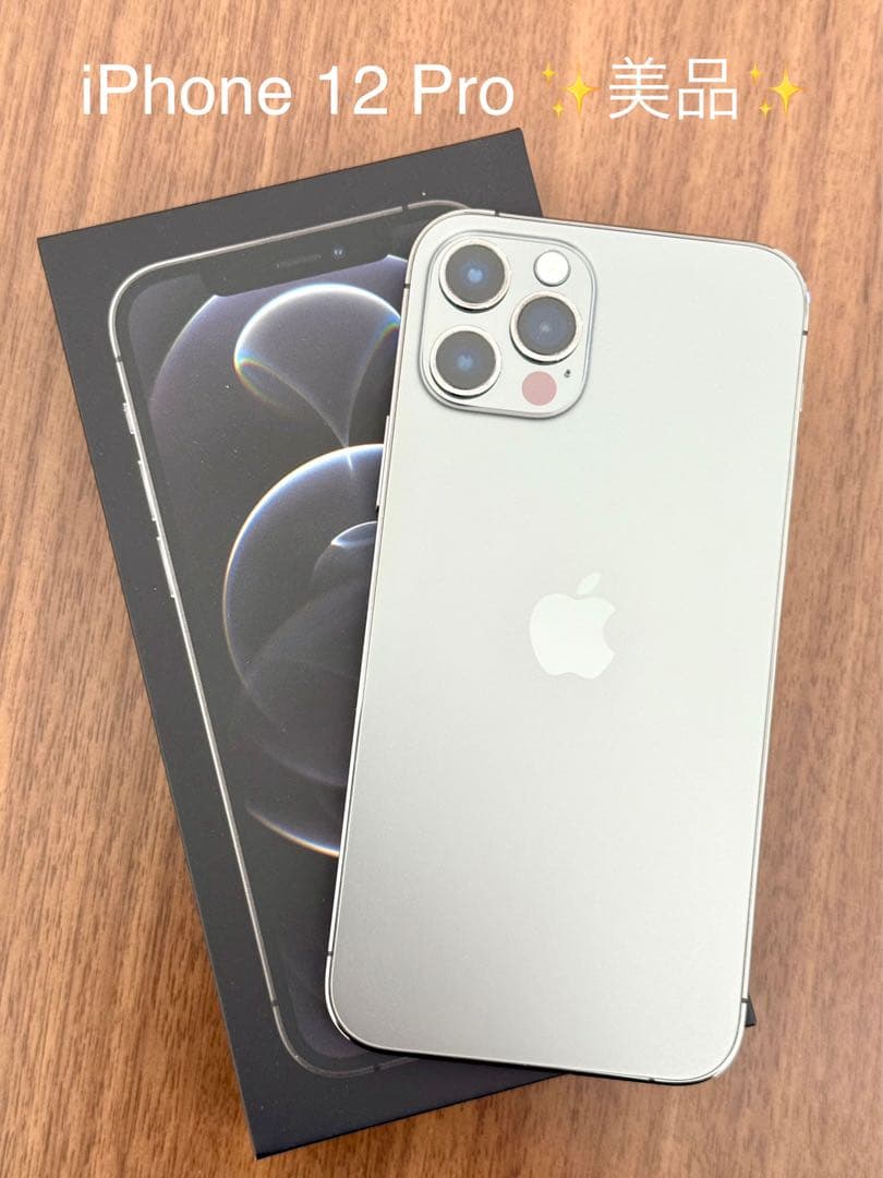 iPhone 12 Pro ✨美品✨ 256GB グラファイト 箱付き