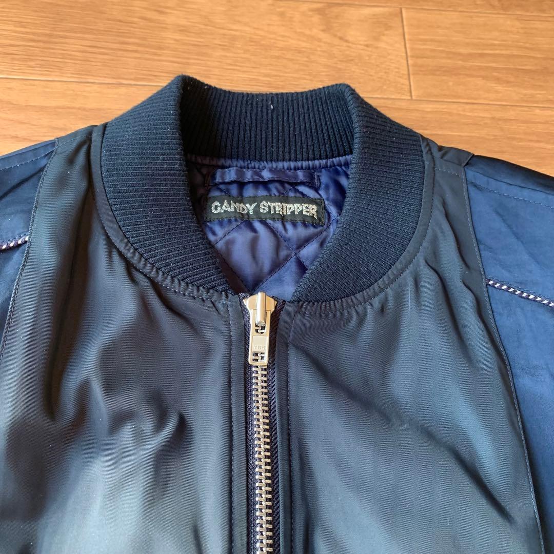 キャンディストリッパー ペペちゃん 刺繍 スカジャン MA-1 スタジャン