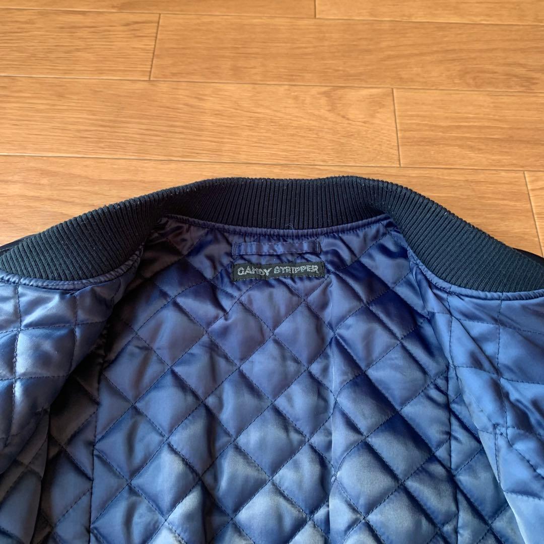 キャンディストリッパー ペペちゃん 刺繍 スカジャン MA-1 スタジャン