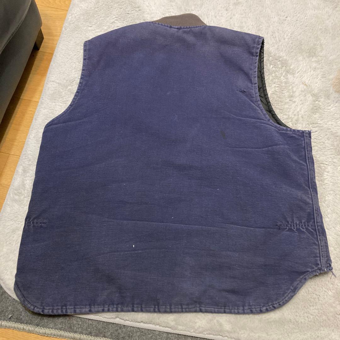 Carhartt ネイビー ベスト　XL相当　90's
