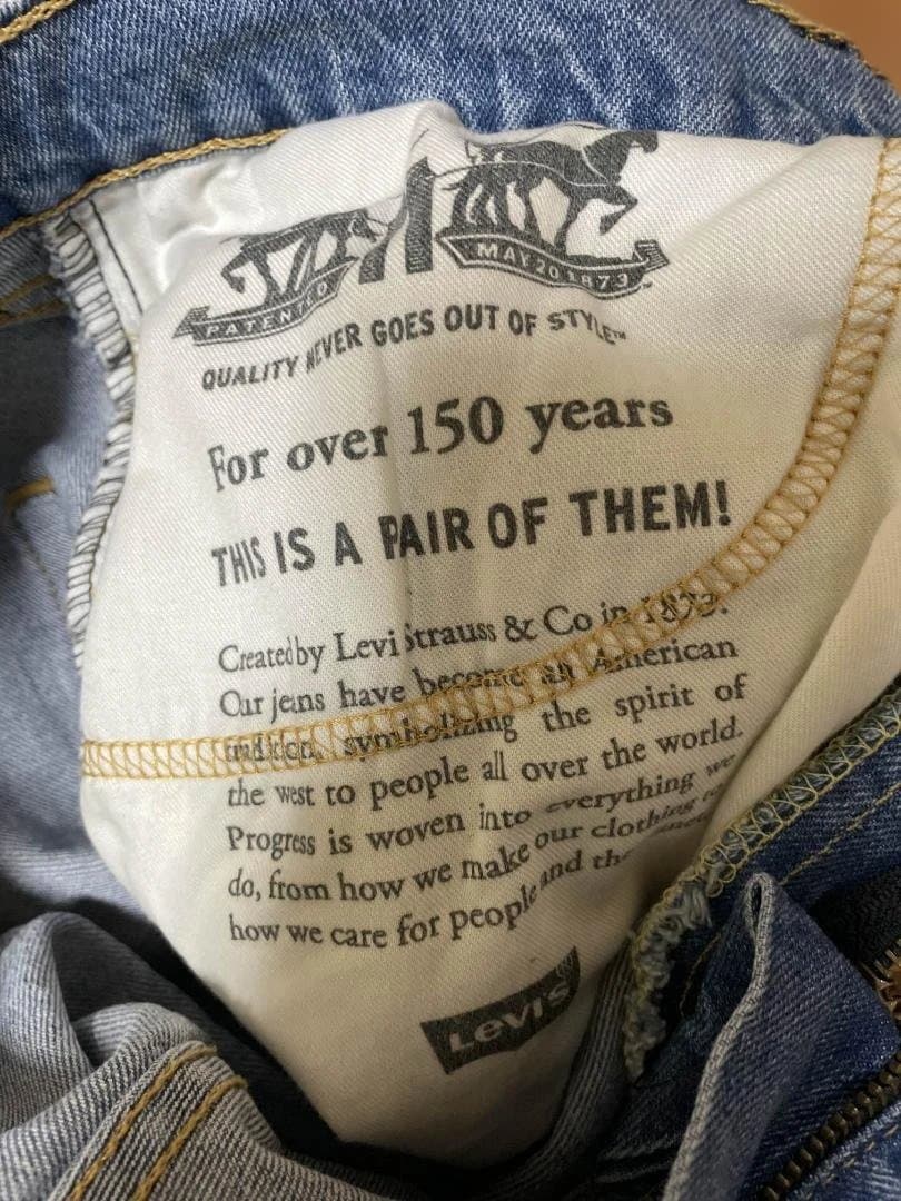 ADVANCE / LEVI’S 501 × CROSS 革DENIM