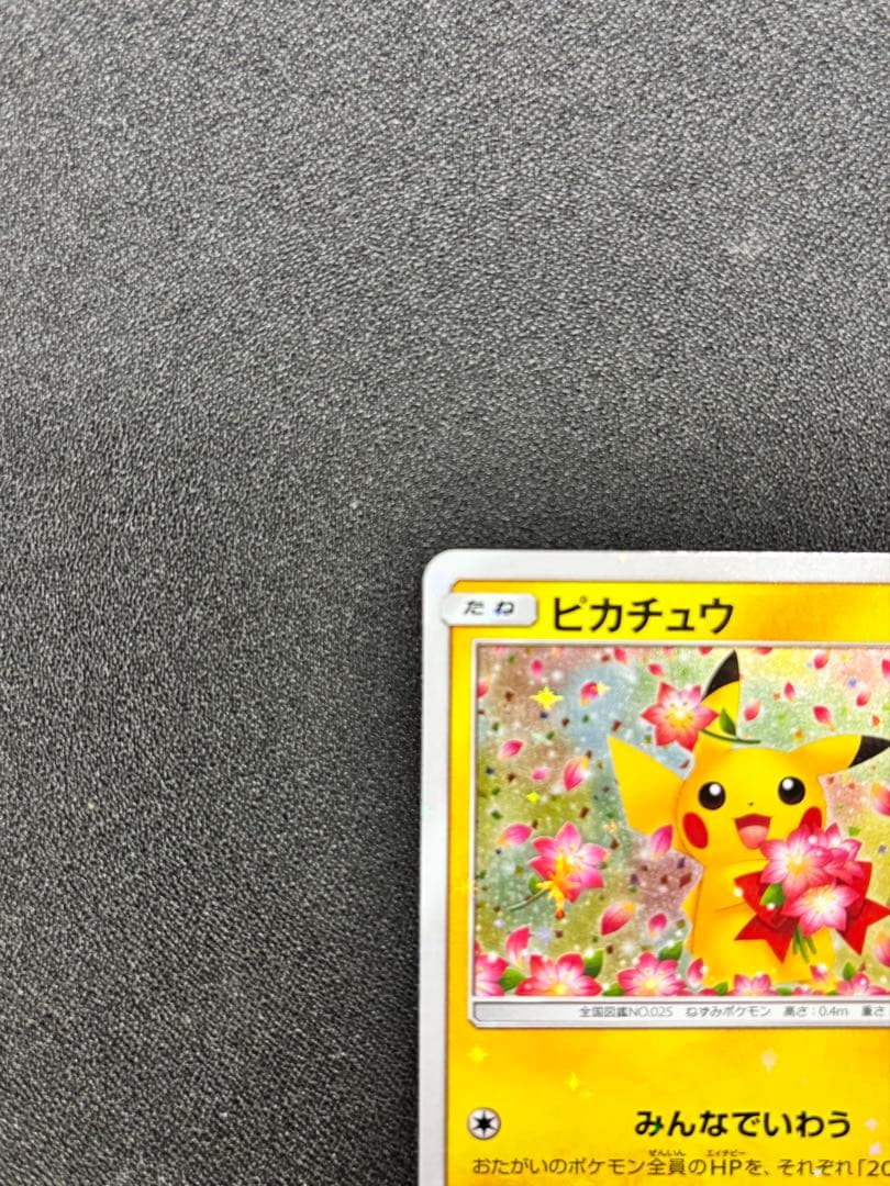 【美品】ピカチュウ：ポケモンセンター20周年記念キャンペーン PROMO