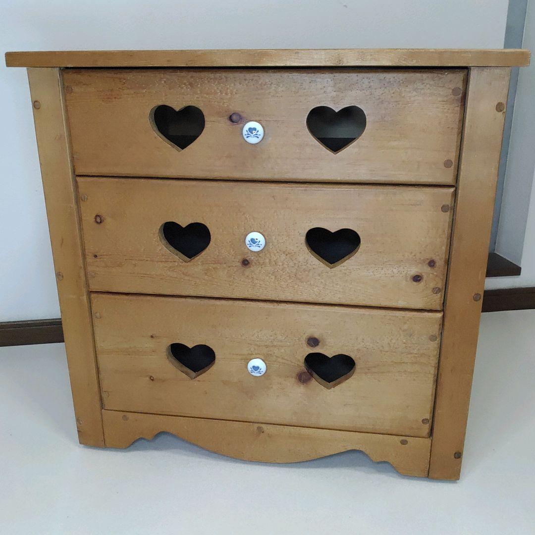 カントリー家具 アメリカン カントリー ハートチェスト 箪笥 キャビネット