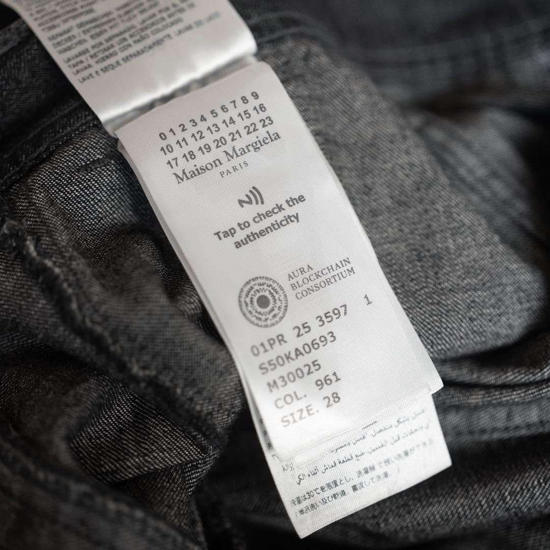 Maison Margiela 25SS ディストレスト ジーンズ デニム 28