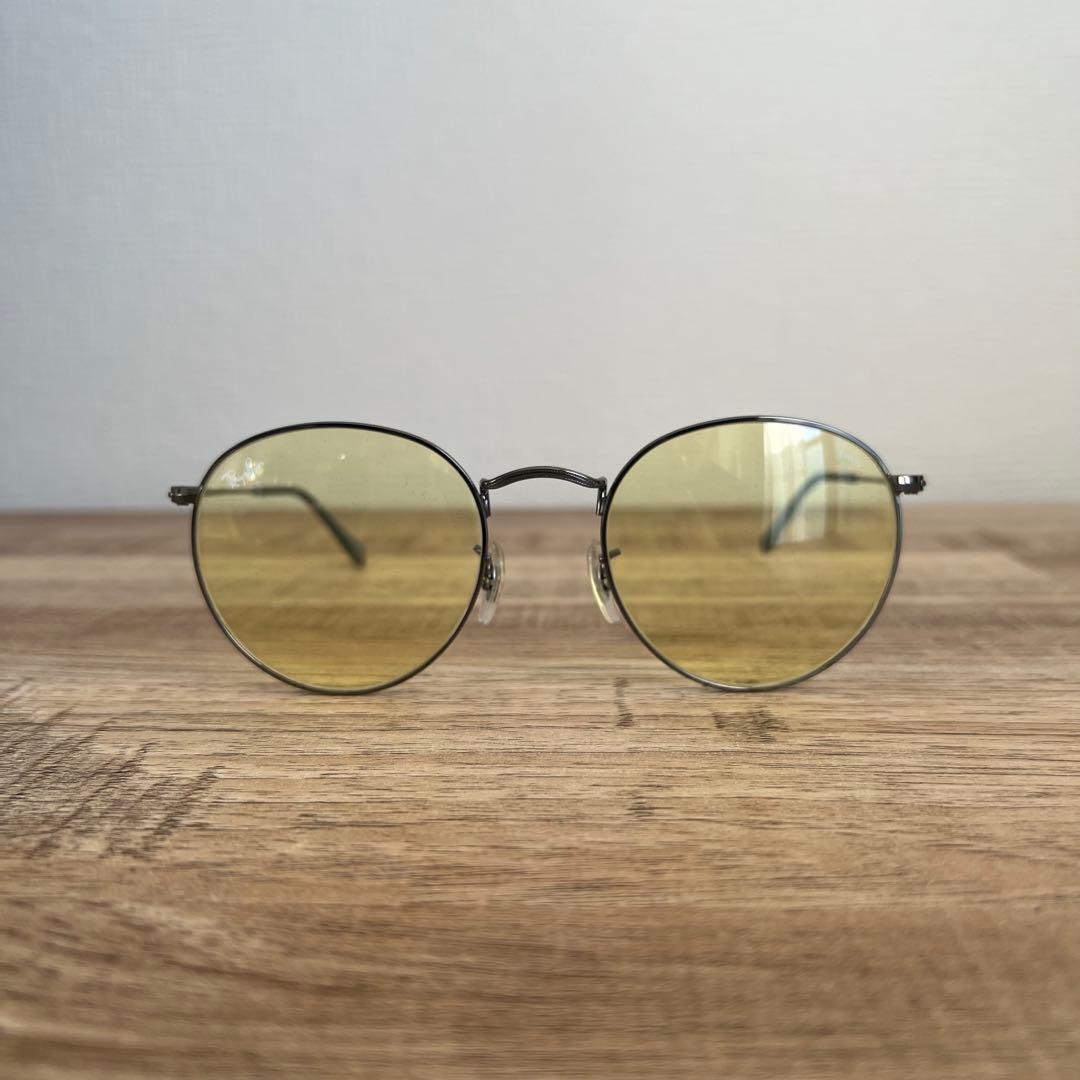 レイバン　ラウンドメタル　53サイズ