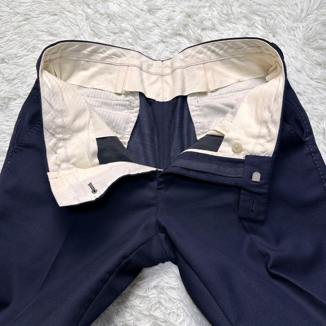 現行 美品 ポールスミス バルーン柄 3ピース 白ステッチ カノニコ ネイビー