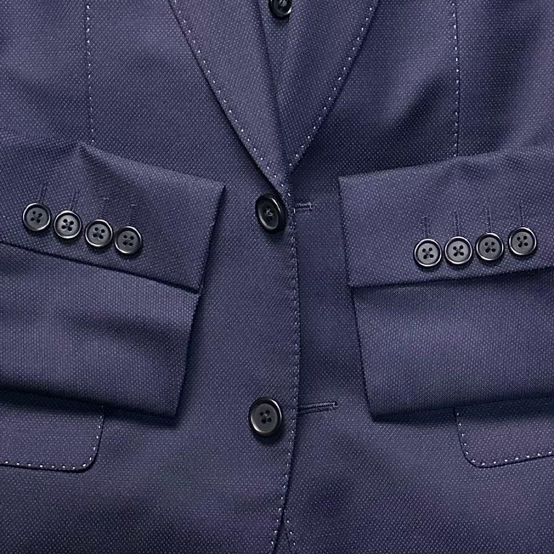 現行 美品 ポールスミス バルーン柄 3ピース 白ステッチ カノニコ ネイビー