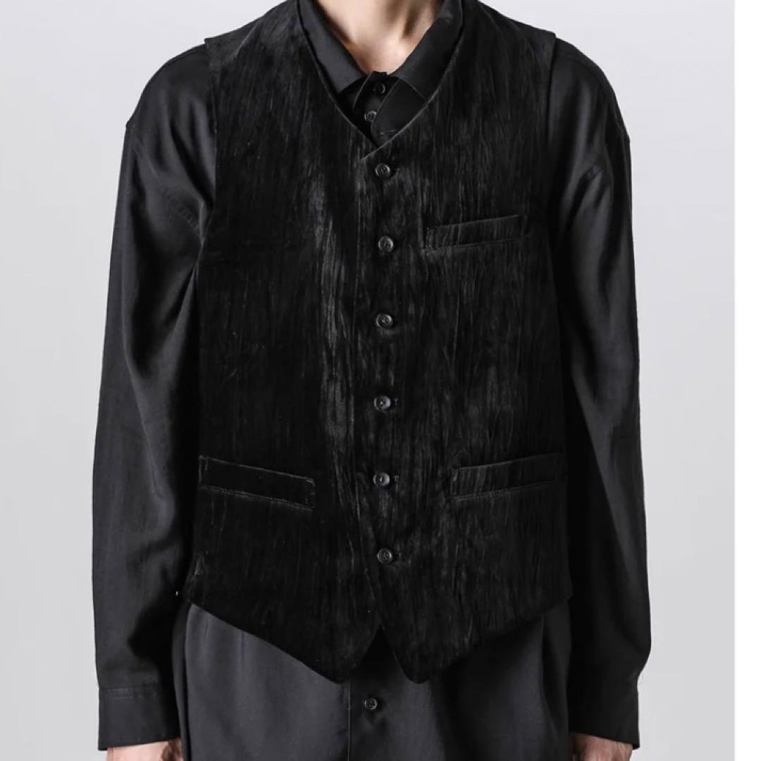 Yohji Yamamoto 23-24AW ベルベットベスト