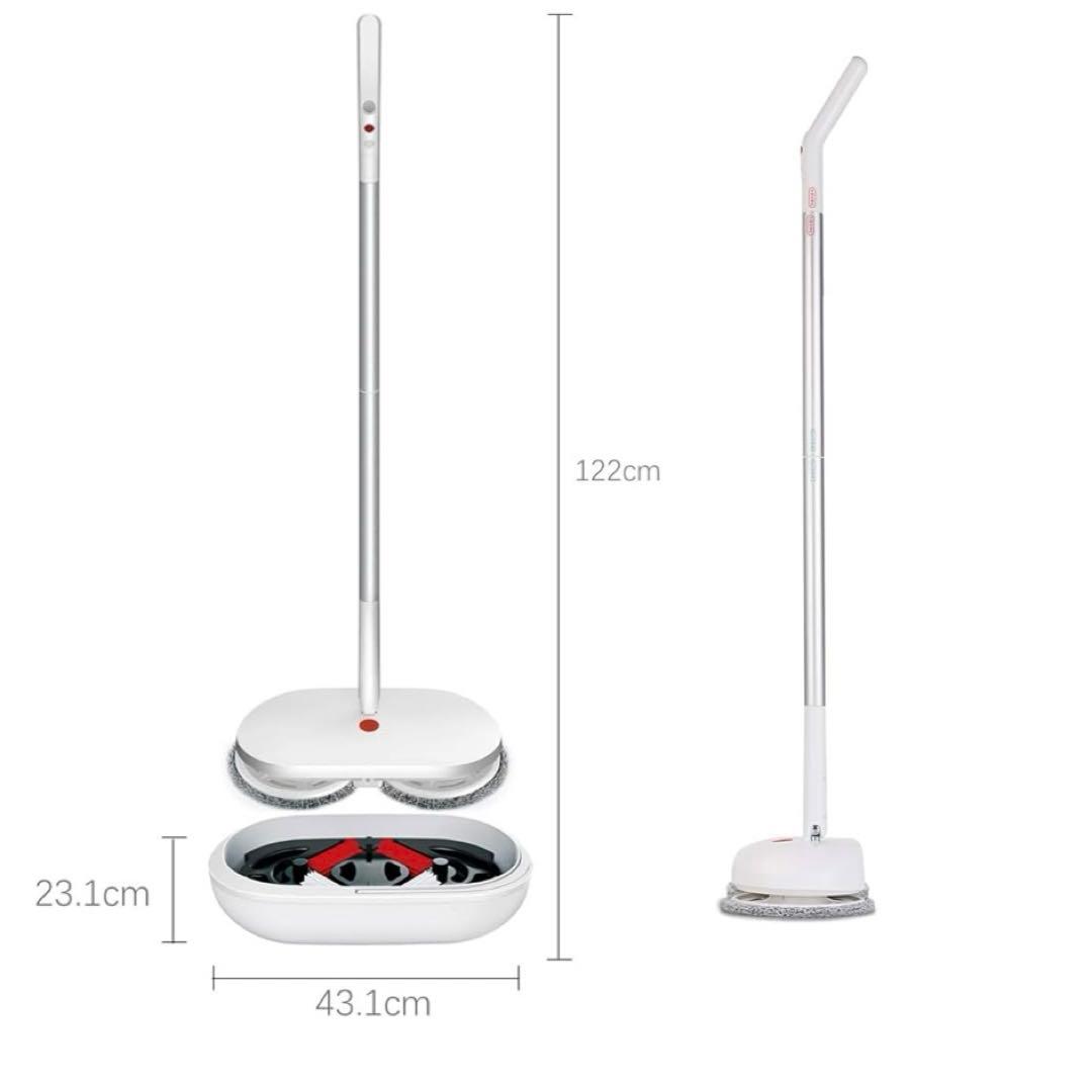 CLEAN 電動モップ 自動洗浄 コードレス