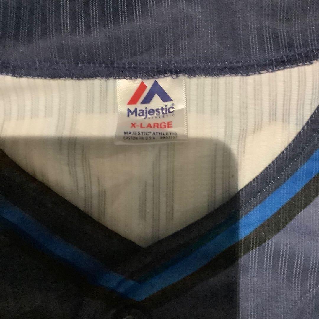 埼玉西武ライオンズ　栗山巧　ビジターユニフォーム　XLサイズ　マジェスティック