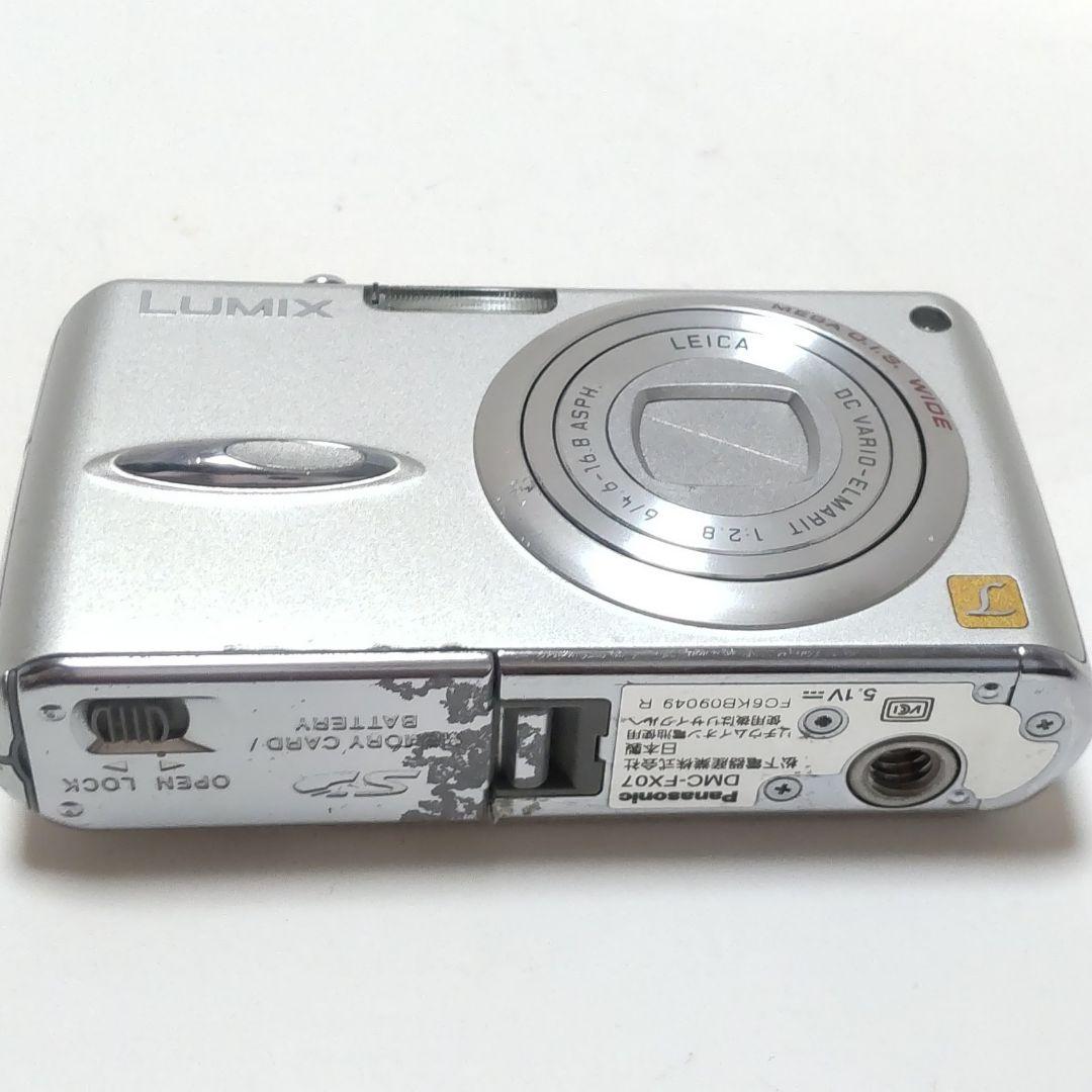 動作確認済み パナソニック LUMIX DMC-FX01 オールドコンデジ