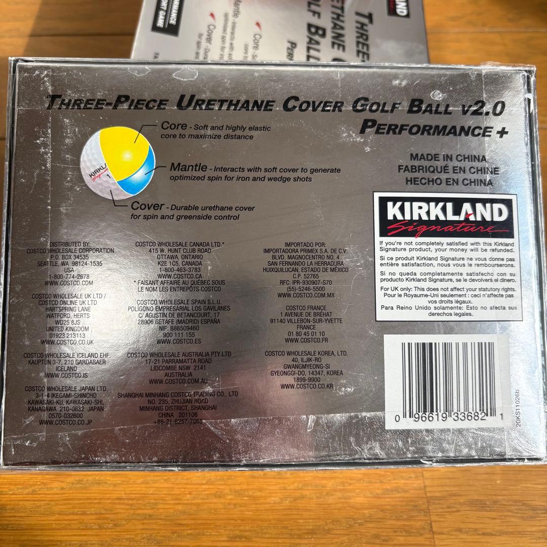 【新品】ゴルフボール　カークランド シグネチャー KIRKLAND V2.0