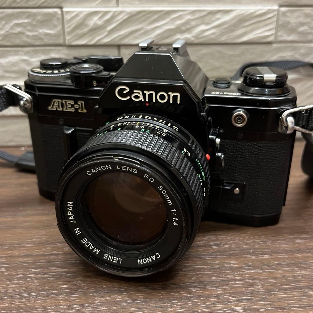 Canon AE-1 フィルムカメラ Lens FD 50mm f/1.8