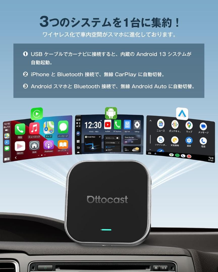 オットキャスト OttoAibox E2 Ottocast 2026新型