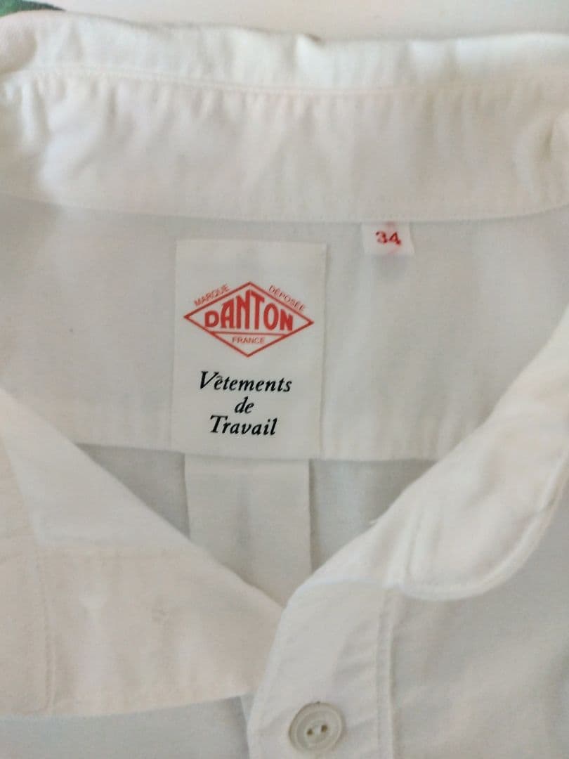 DANTON★ダントン★レディース コットンシャツ サイズ34