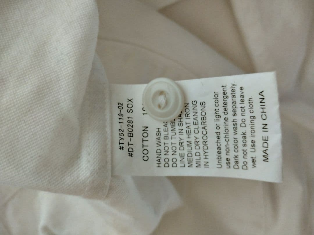 DANTON★ダントン★レディース コットンシャツ サイズ34