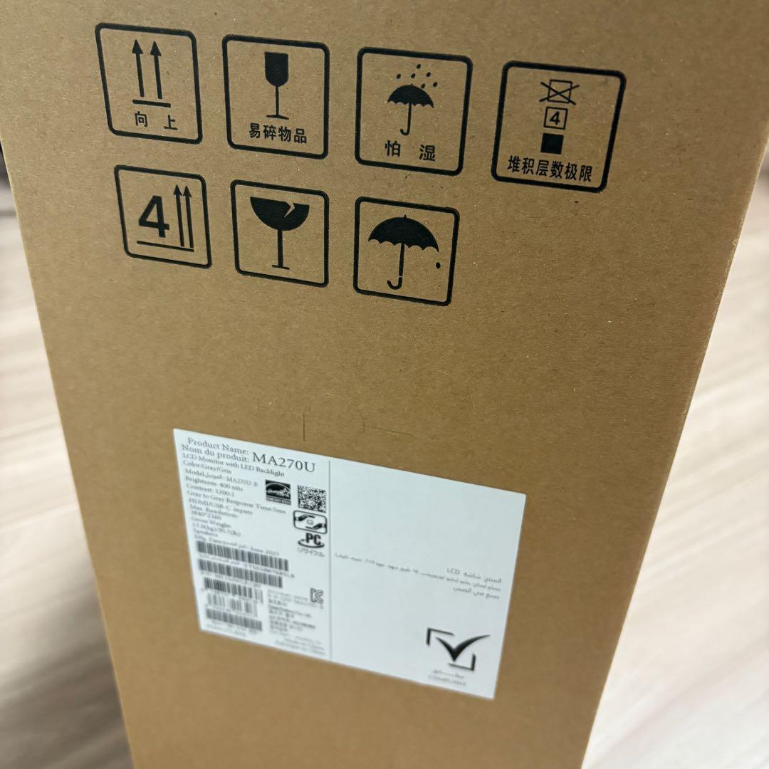 【専用】BenQ MA270U 4K HDRモニター