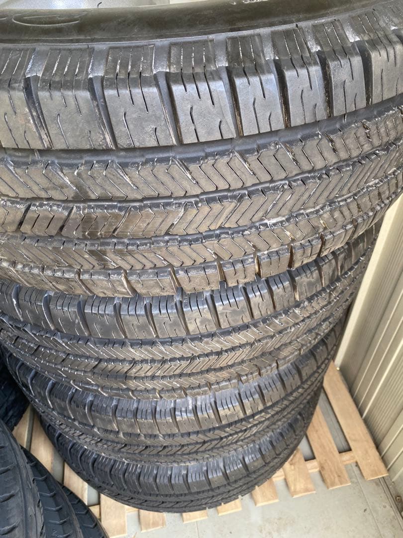 G*g様 17インチ シルバー 5スポークホイールセット