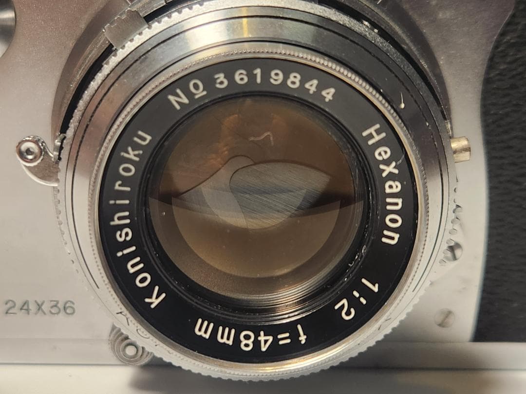 KONICA IIA Hexanon 48mm F2 レンジファインダーカメラ