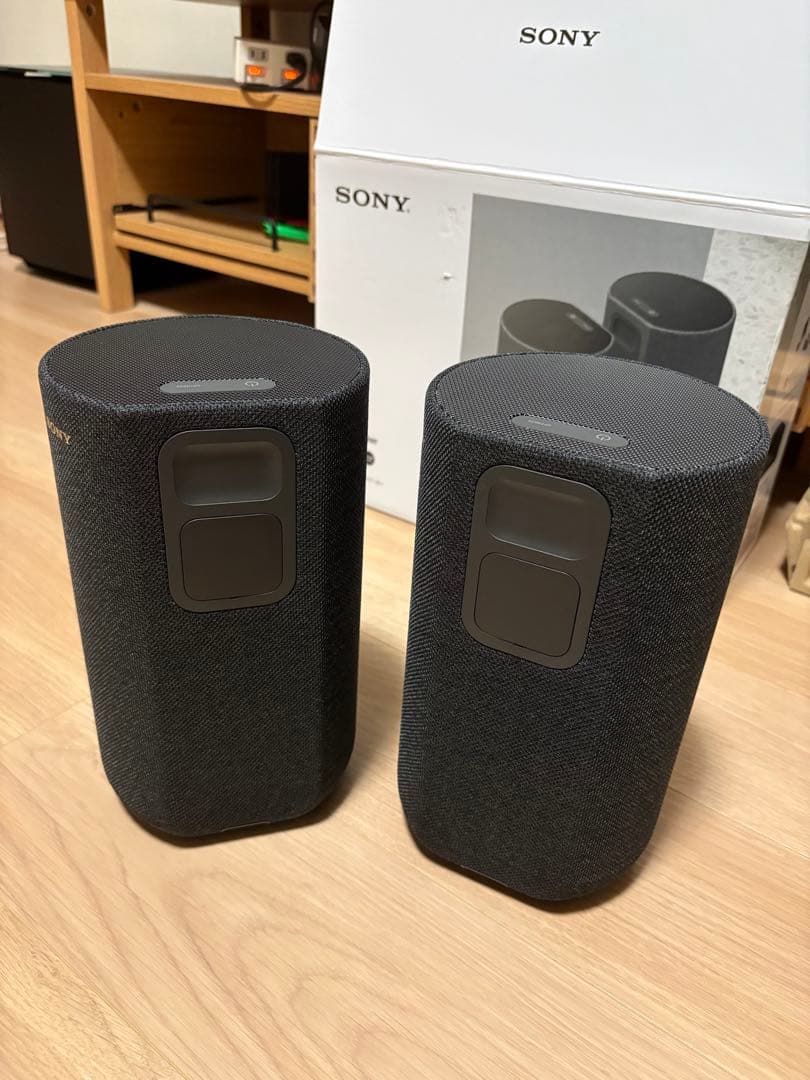 【美品】Sonyワイヤレスリアスピーカー　SA-RS5