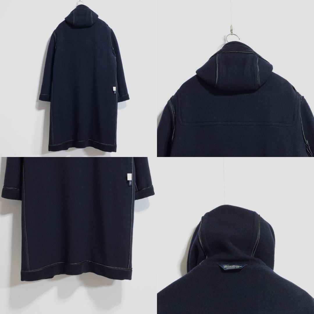 超レア極上品 ムーアブルックカットパイル ブルックスブラザーズ ダッフル 紺 L